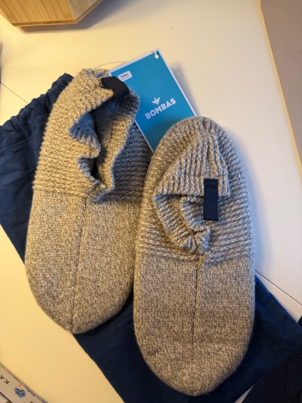 Bombas - Men's Gripper Slipper - Double Cushion - Picture 2 of 6